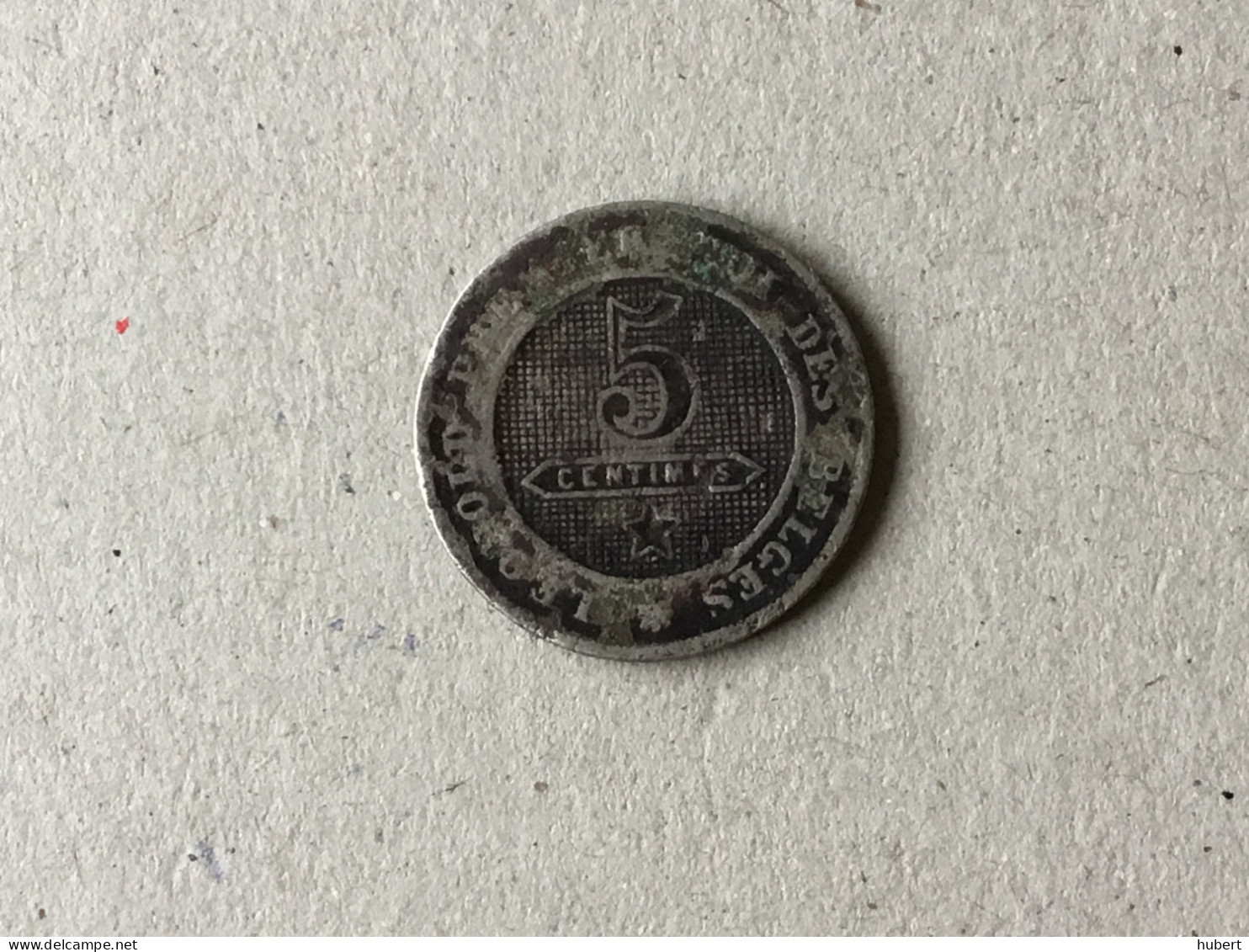 Léopold I. 5 Centimes 1862 - 5 Cents