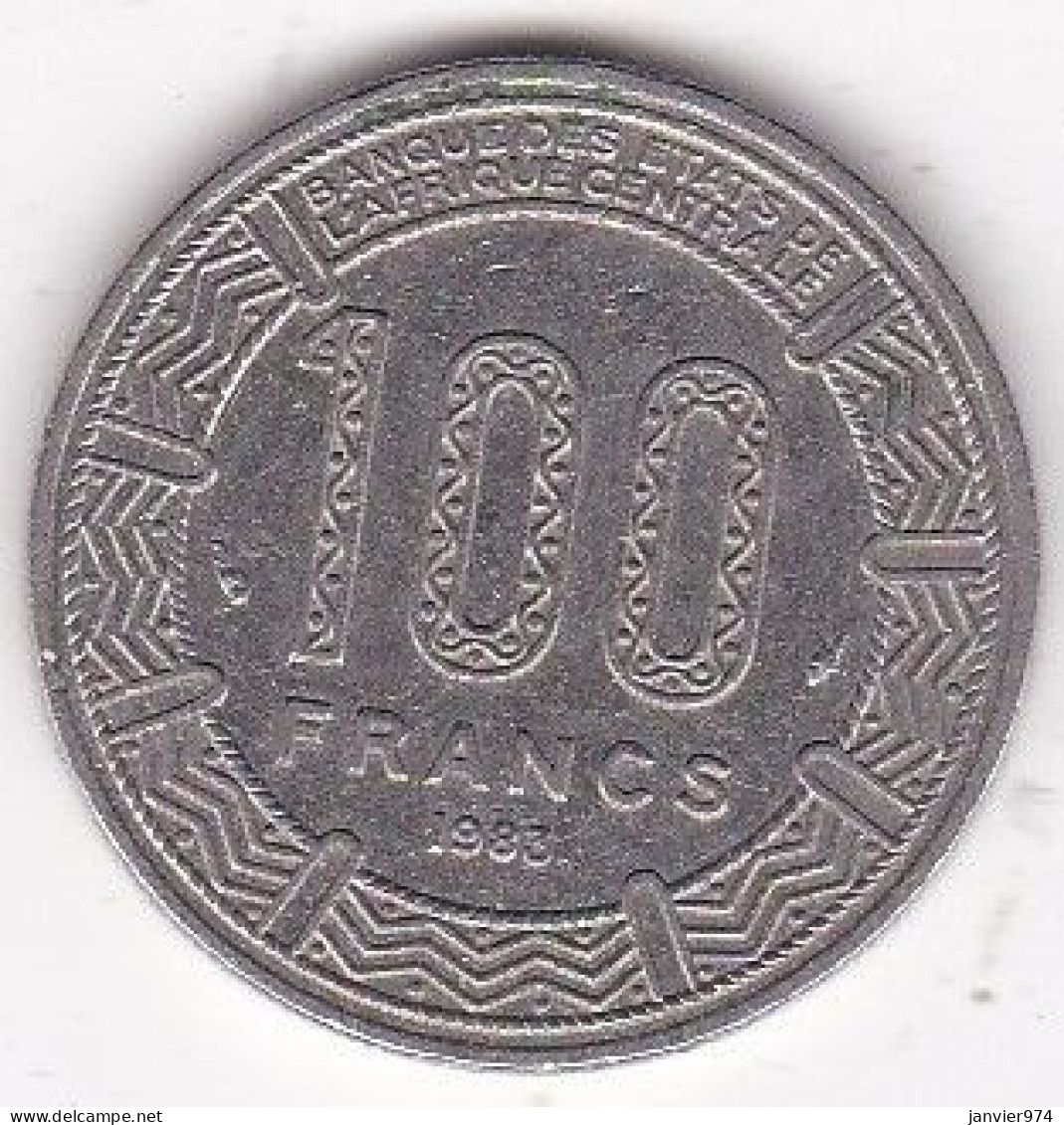 République Populaire Du Congo. 100 Francs 1983, En Nickel. KM# 2 - Congo (Republic 1960)