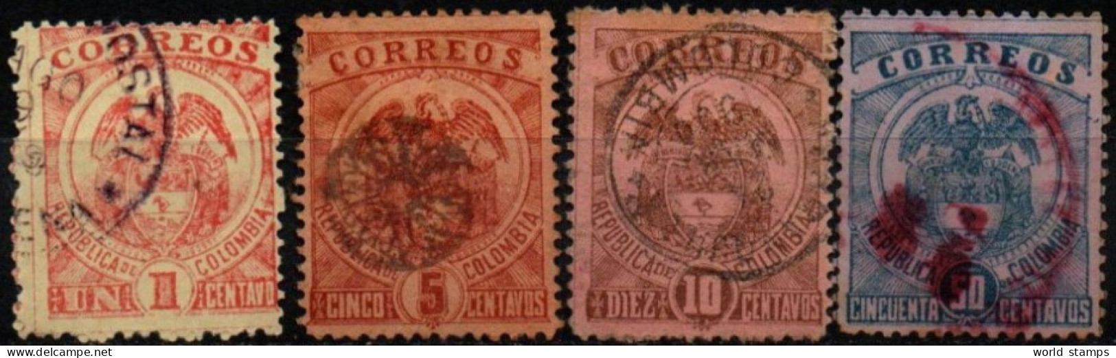 COLOMBIE 1898-1902 O - Kolumbien