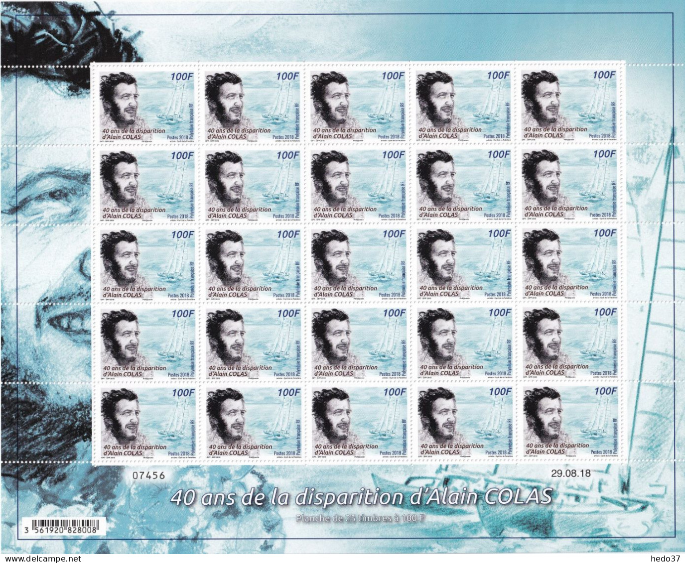Polynésie N°1195 - Feuille Entière - Neuf ** Sans Charnière - TB - Unused Stamps