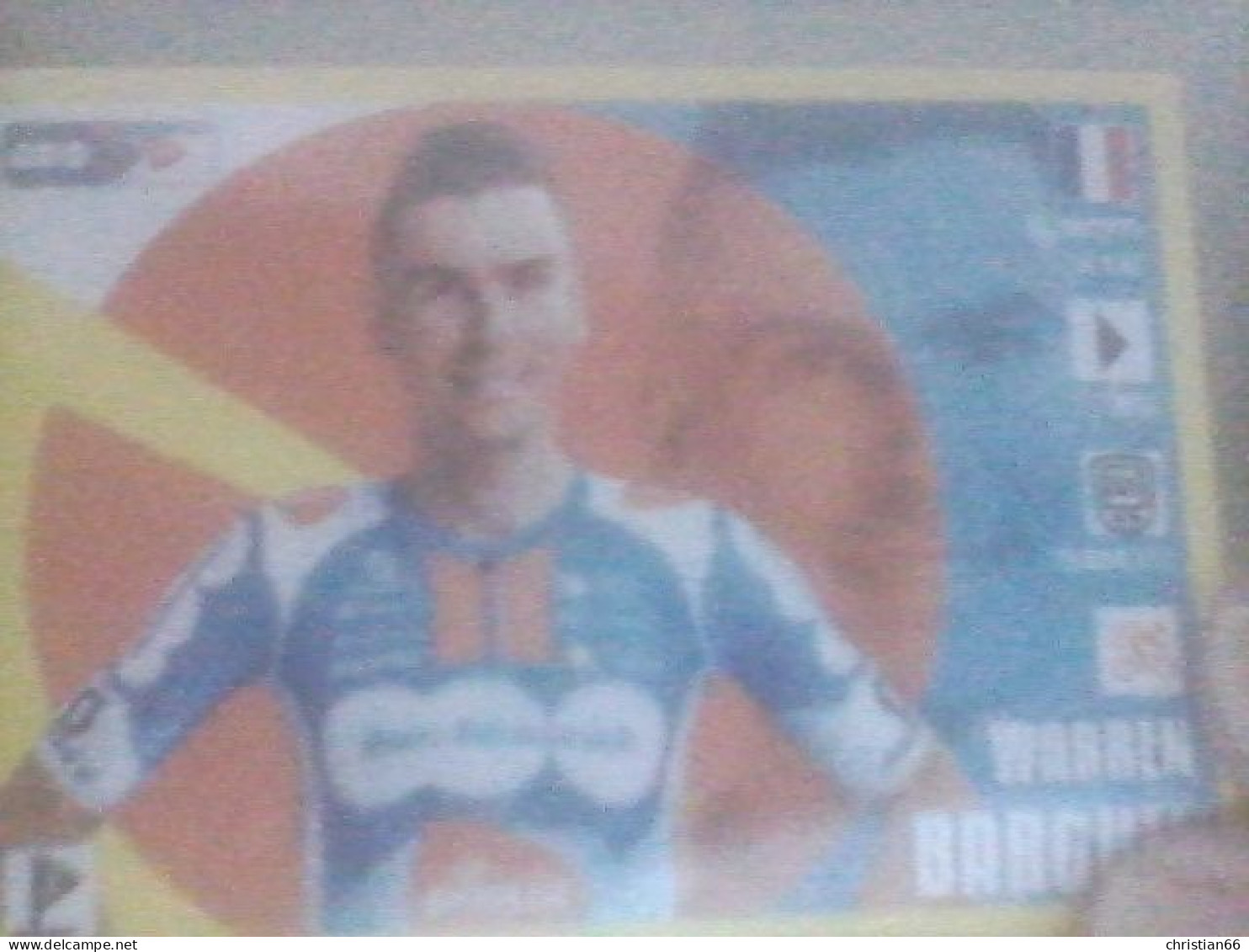 CYCLISME 2024 : STICKER PANINI WARREN BARGUIL - Wielrennen