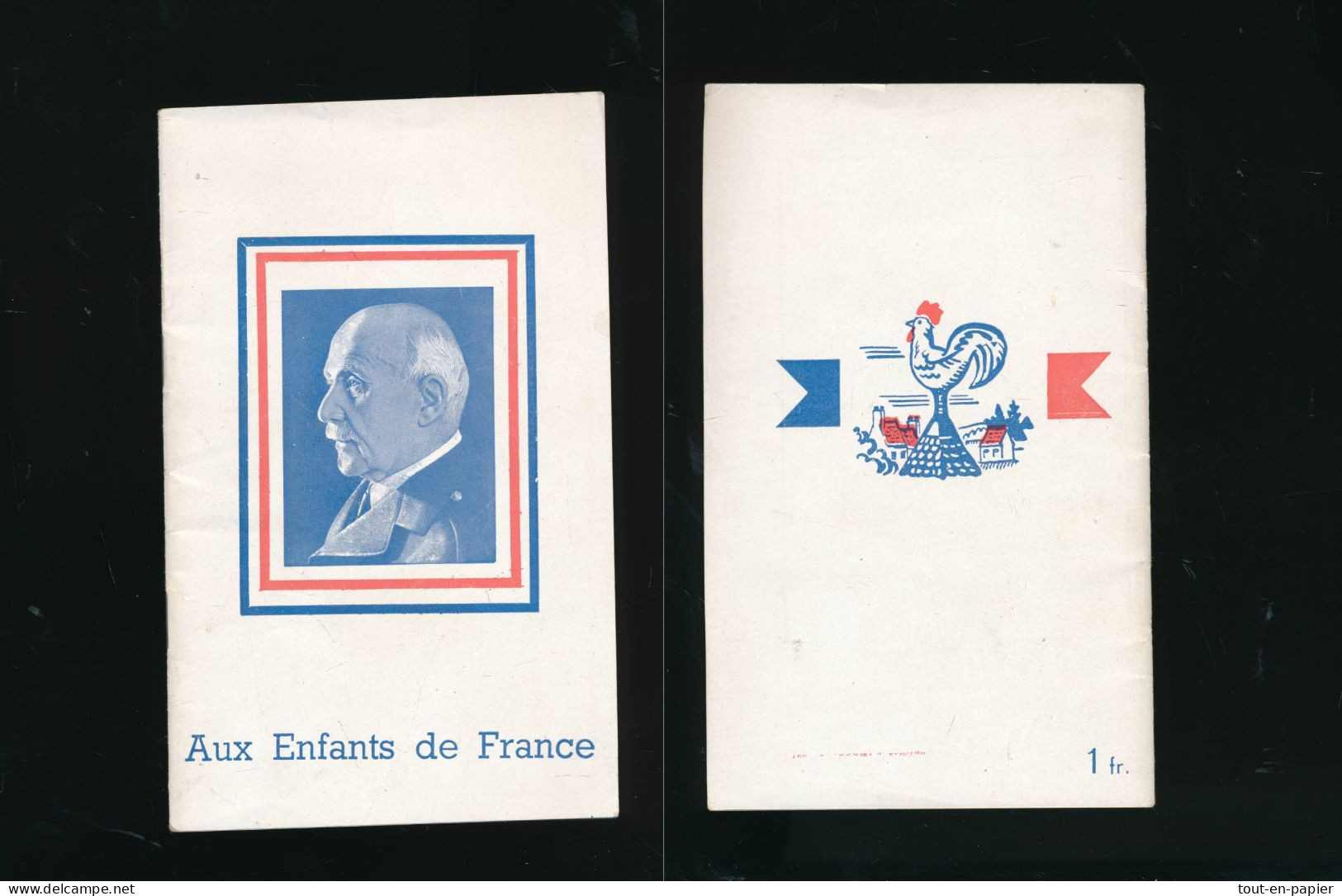 Livret De Propagande 1940 Pétain Aux Enfants De France 20 Pages - Documents Historiques