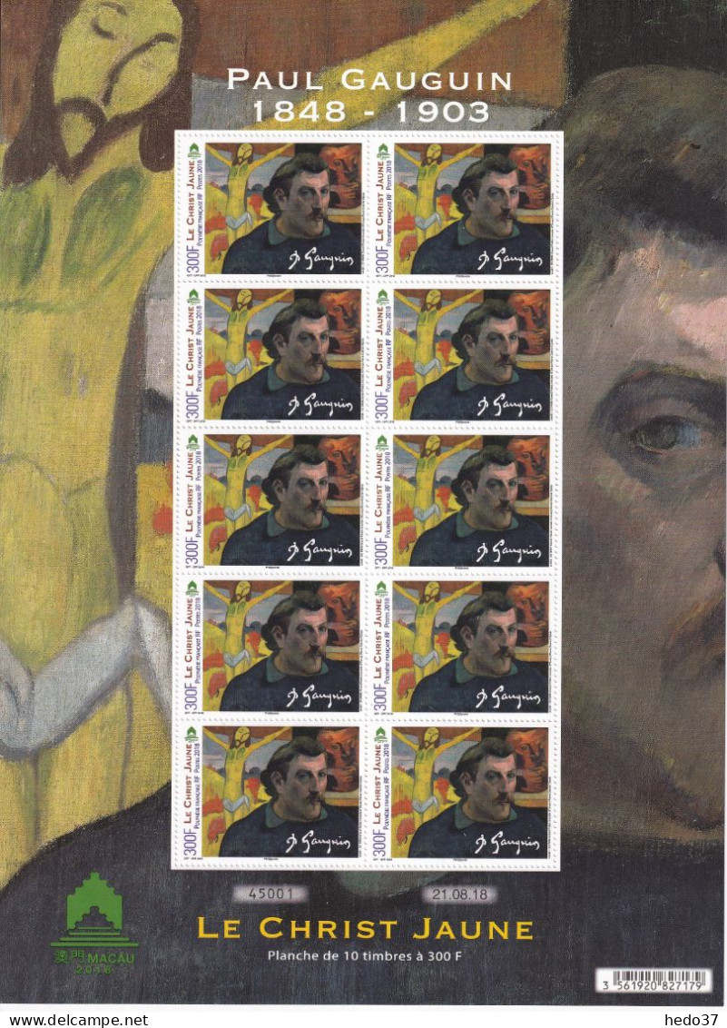 Polynésie N°1194 - Feuille Entière - Neuf ** Sans Charnière - TB - Unused Stamps