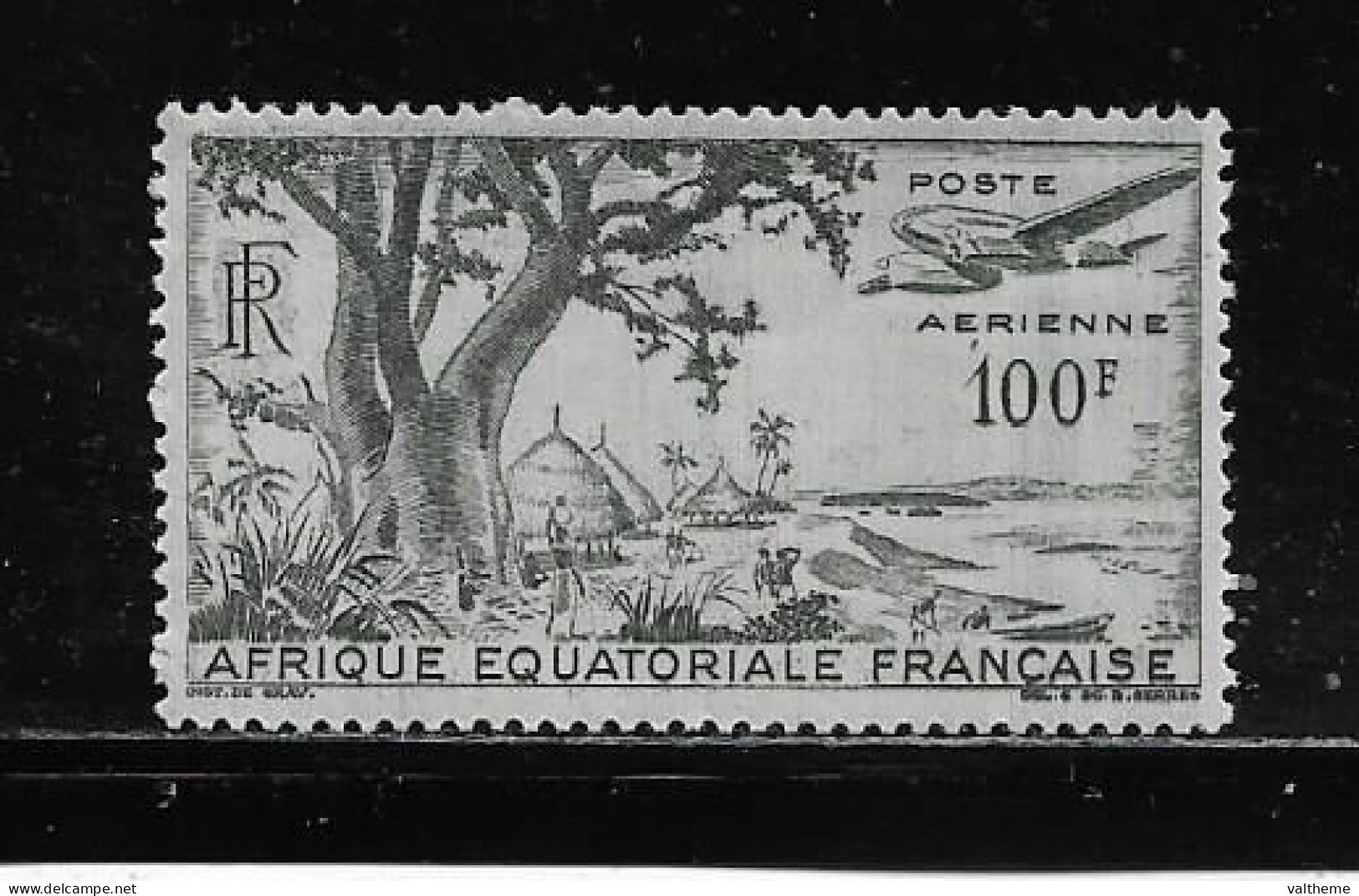 A.E.F.  (  DIV - 618 )   1947   N° YVERT ET TELLIER   POSTE AERIENNE   N° 51    N* - Unused Stamps