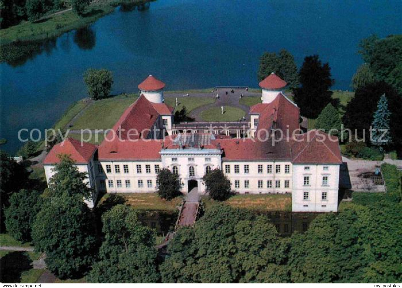 72707995 Rheinsberg Schloss Rheinsberg Fliegeraufnahme  Rheinsberg - Zechlinerhütte