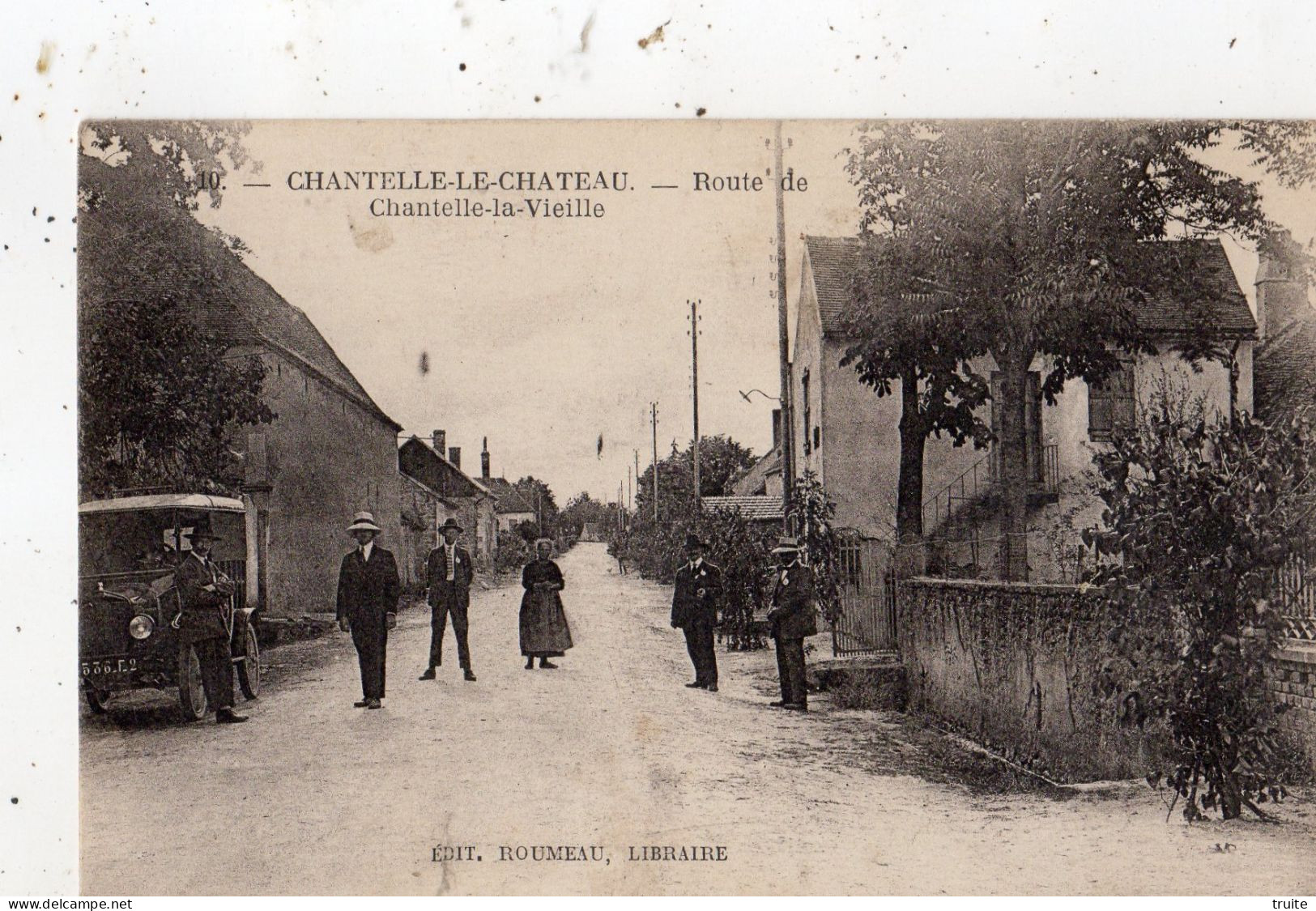 CHANTELLE-LE-CHATEAU ROUTE DE CHANTELLE-LA-VIEILLE - Autres & Non Classés