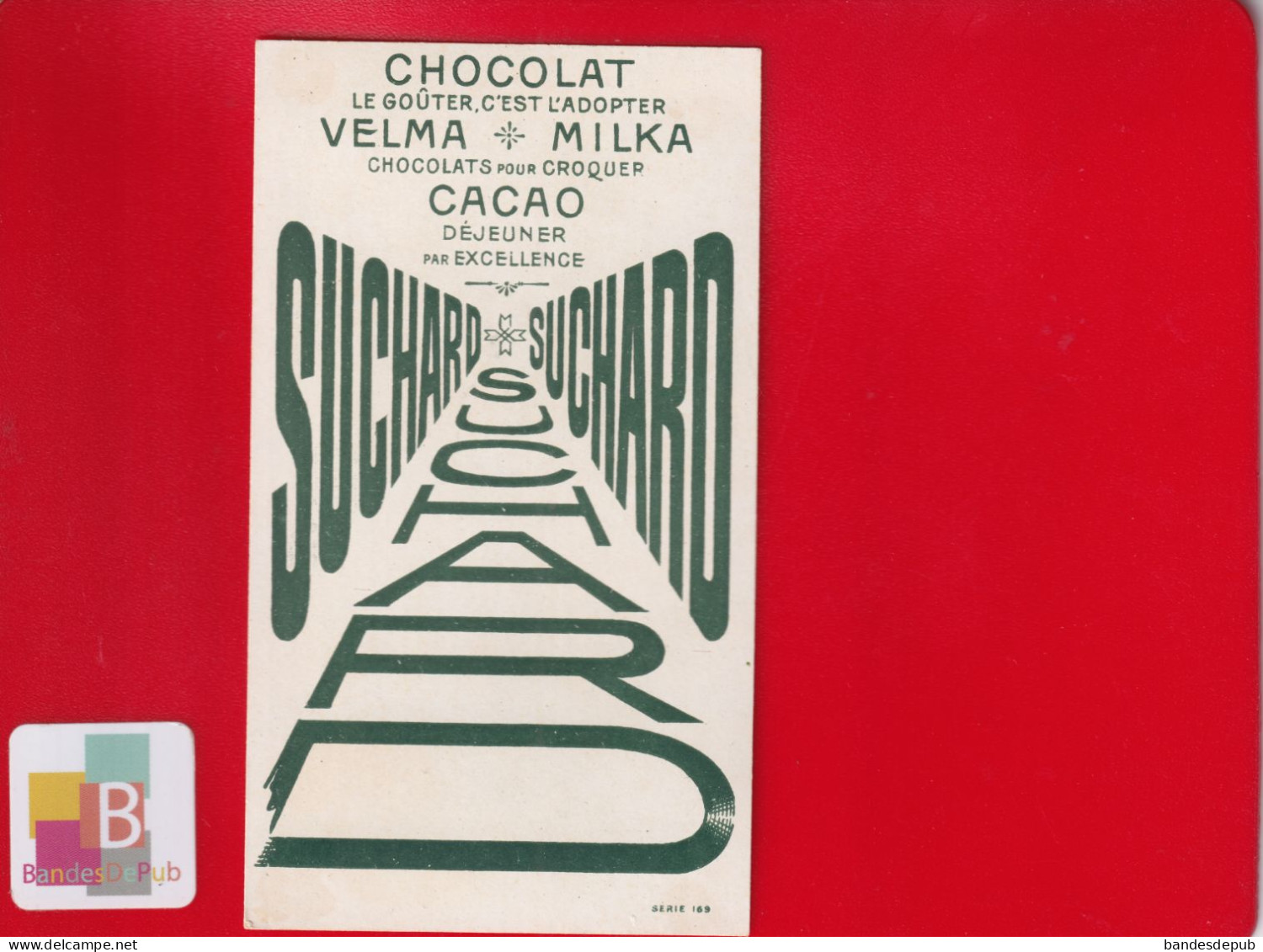 Chocolat SUCHARD Chromo Voiture Vapeur Inventeur Cugnot - Suchard