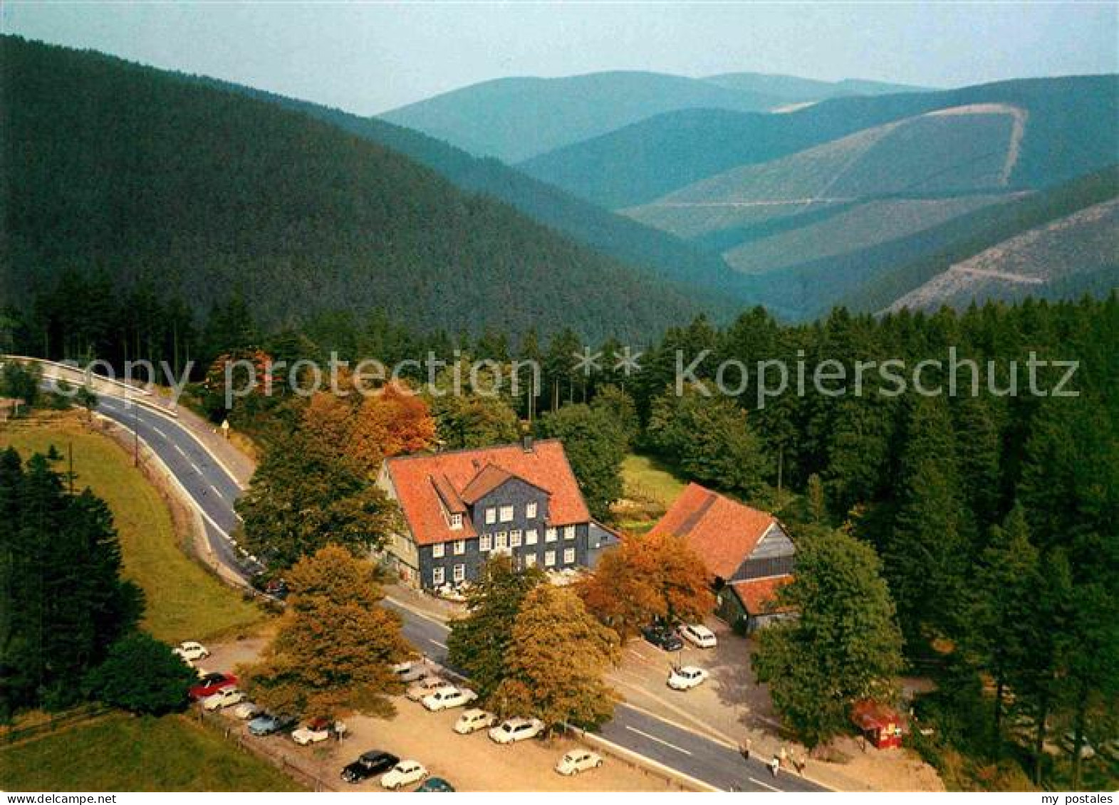 72707949 Hahnenklee-Bockswiese Harz Berggasthaus Zum Auerhahn Fliegeraufnahme  H - Goslar