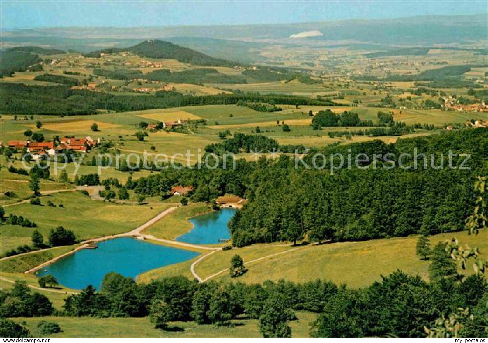 72707925 Rhoen Region Blick Von Der Wasserkuppe Eube Ueber Guckaisee Poppenhause - Sonstige & Ohne Zuordnung