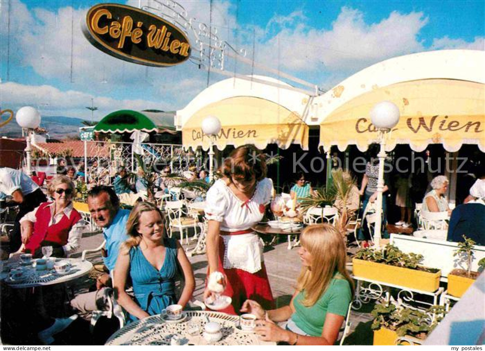 72707902 Playa Del Ingles Cafe Wien Playa Del Ingles - Autres & Non Classés