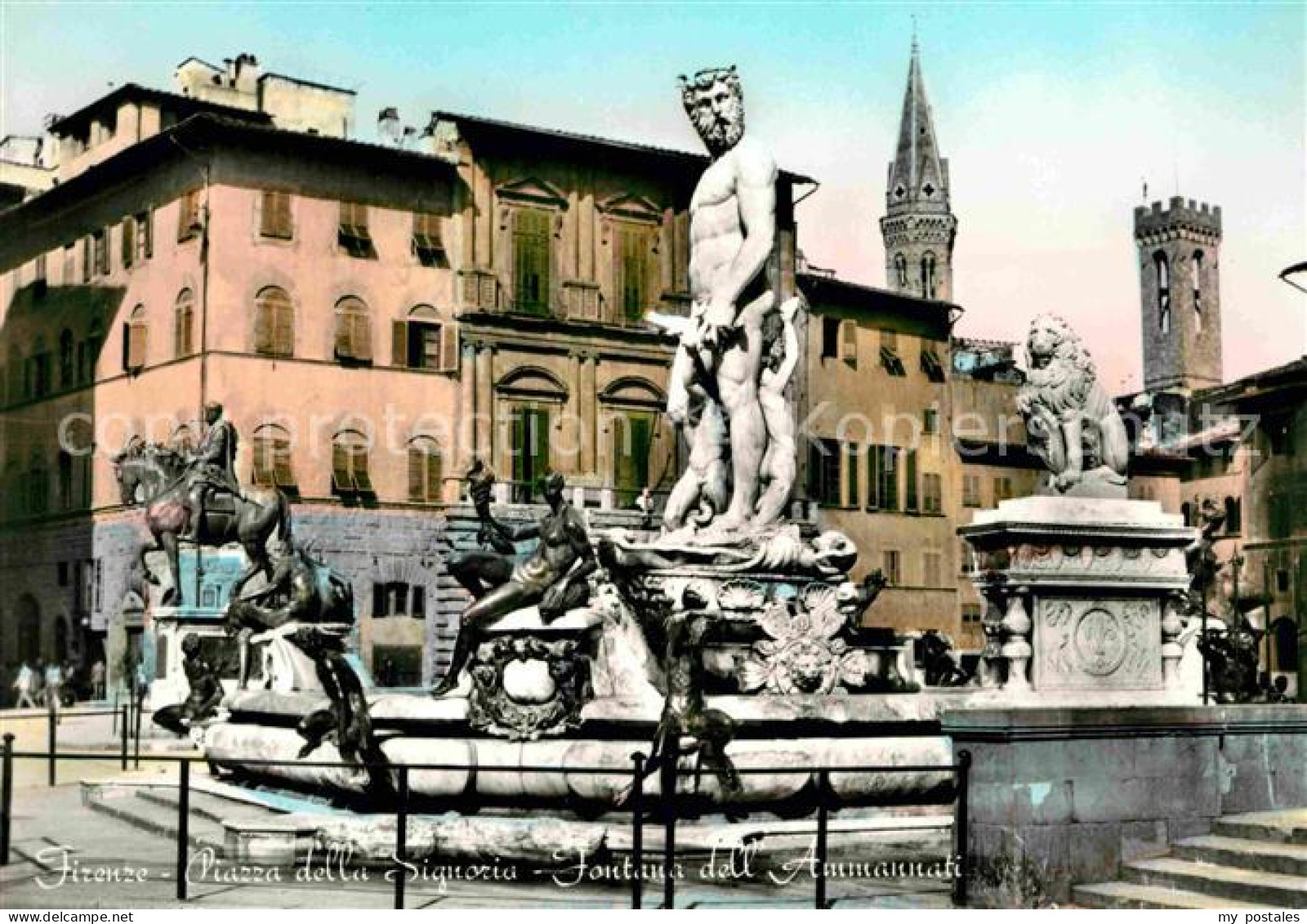 72707813 Firenze Florenz Piazza Della Signoria Fontana Dell Ammannati  - Other & Unclassified