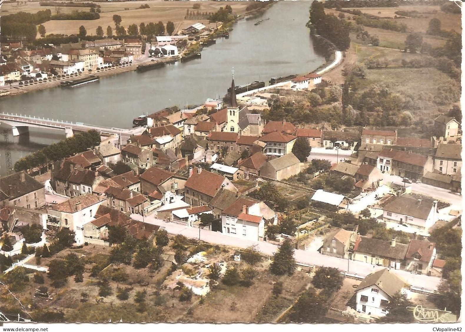 LOSNE (21) Vue Générale Aérienne En 1966  CPSM GF - Sonstige & Ohne Zuordnung