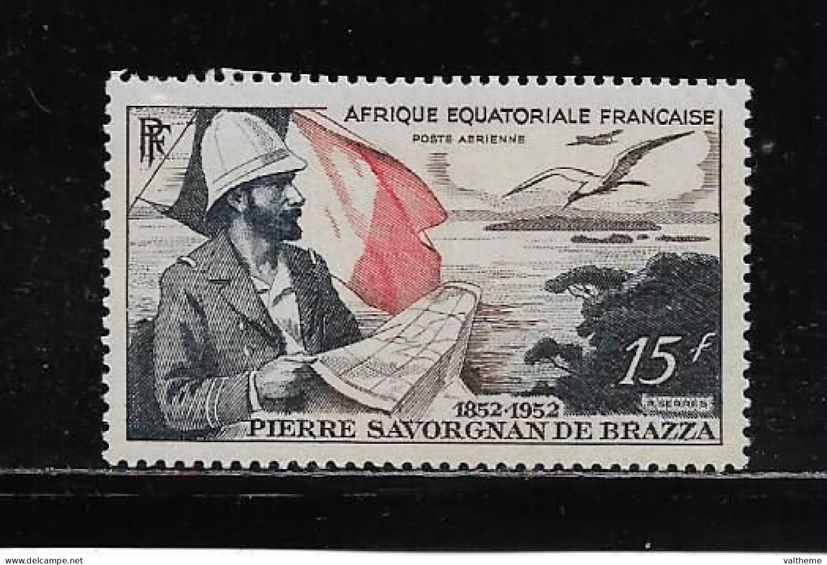 A.E.F.  (  DIV - 622 )   1951   N° YVERT ET TELLIER   POSTE AERIENNE   N° 55    N* - Unused Stamps