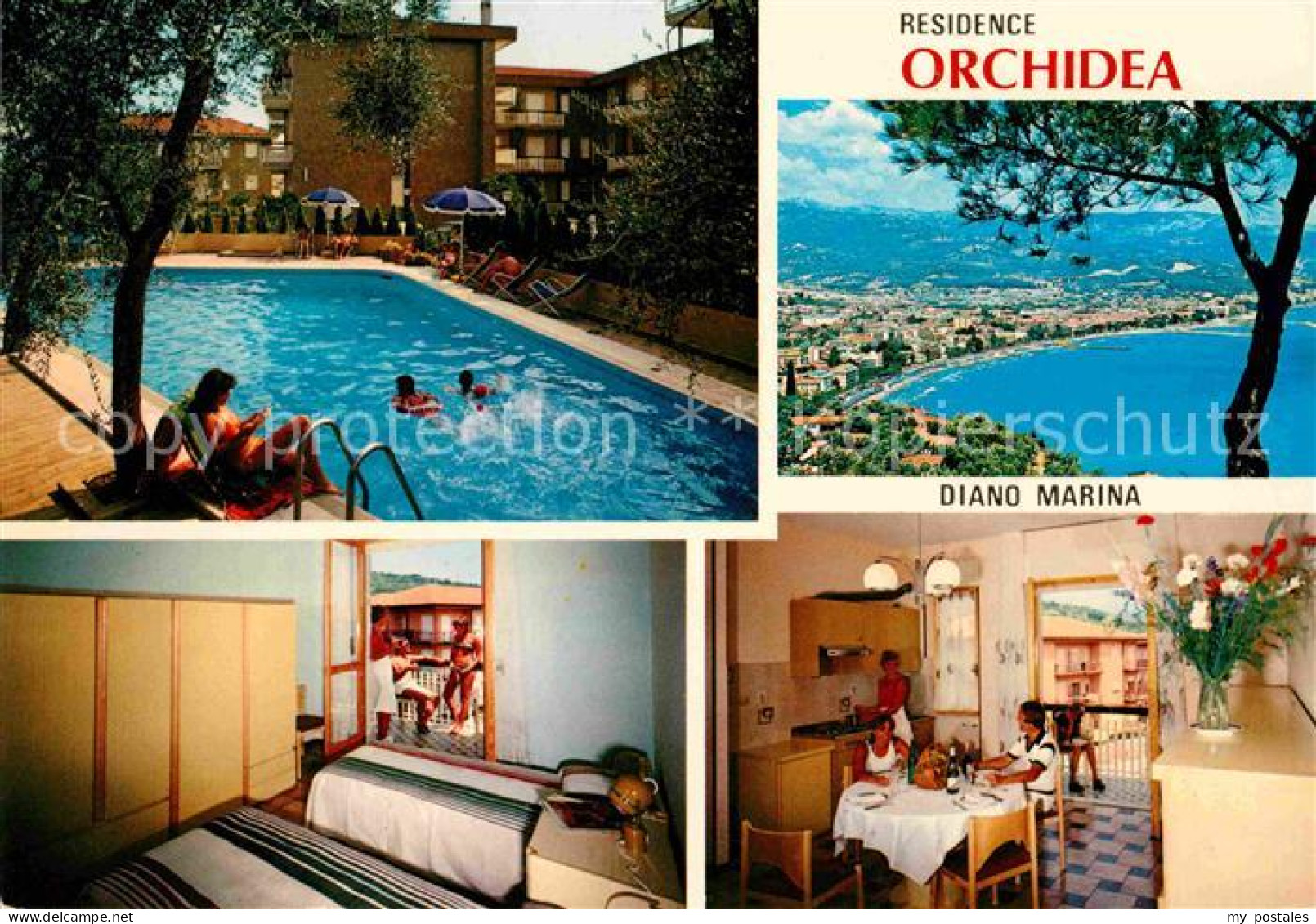 72707730 Diano Marina Residence Orchidea Hotel Swimming Pool Meerblick Diano Mar - Other & Unclassified