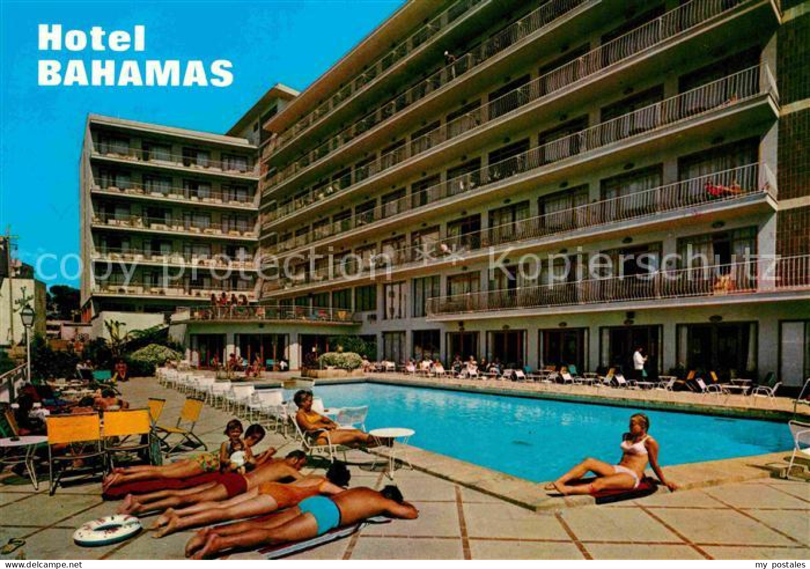 72707713 El Arenal Mallorca Hotel Bahamas Piscina  - Autres & Non Classés