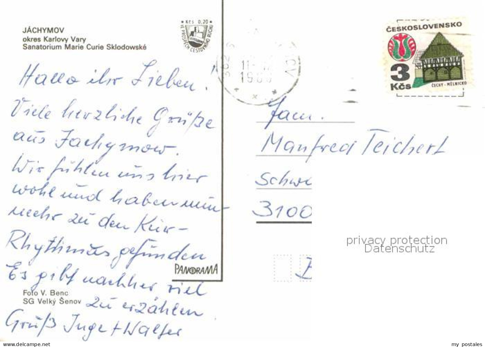 72707702 Jachymov Sanatorium Marie Curie Sklodowske Sankt Joachimsthal - Tschechische Republik