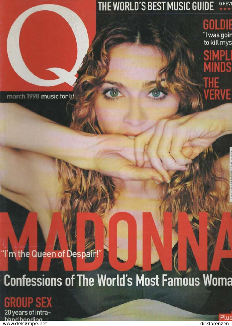 Q Magazine UK 1998-03 Madonna  - Unclassified