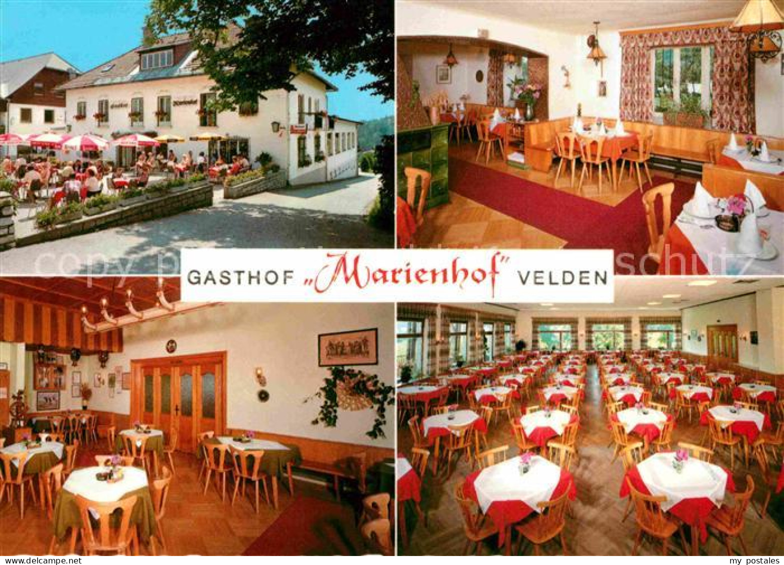 72707658 Velden Woerther See Gasthof Marienhof Restaurant Saal Velden Am Woerthe - Autres & Non Classés