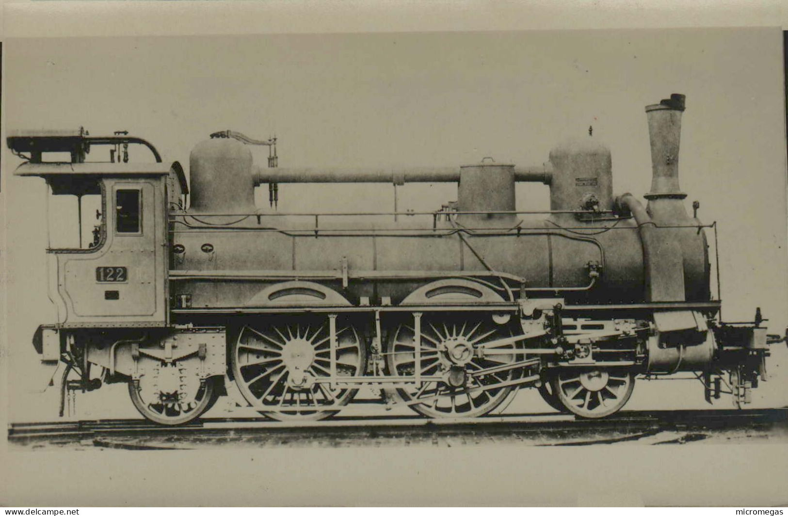 Reproduction - Société Austro-hongroise Des Chemins De Fer De L'Etat - Type De 1886 - Eisenbahnen