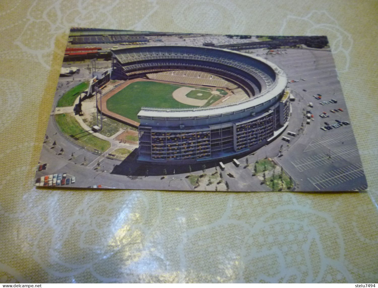 B866  Aerial View Of Shea Stadium Viaggiata - Baseball