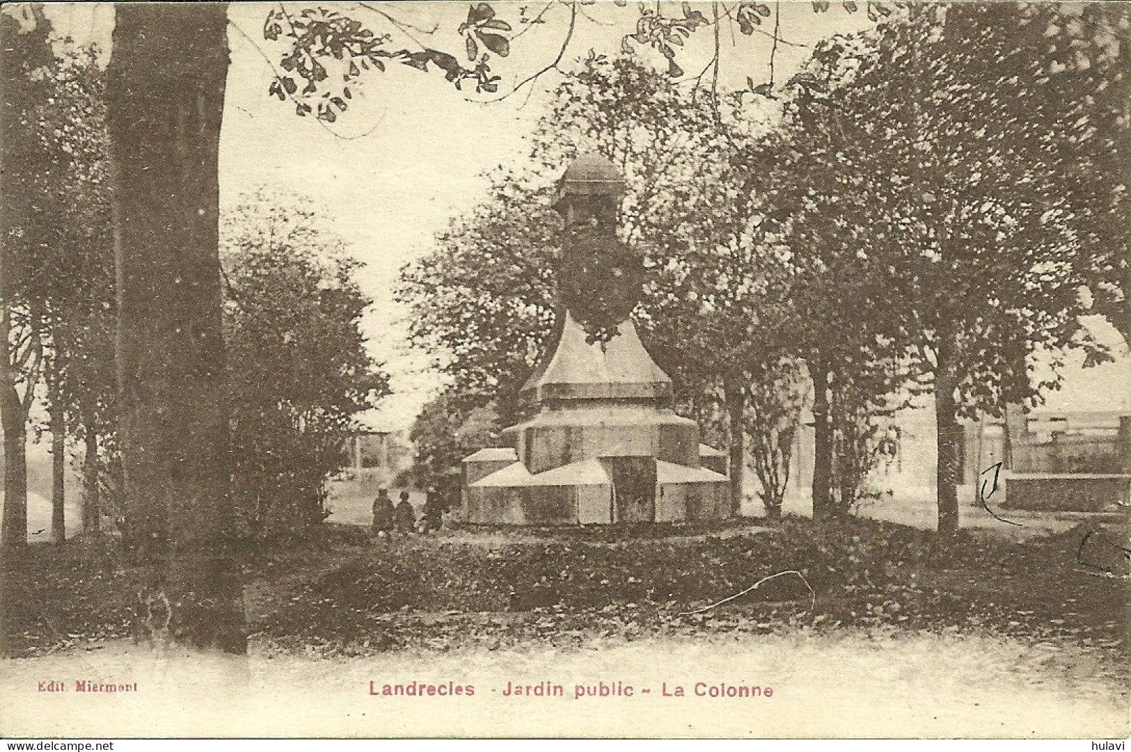 59  LANDRECIES - JARDIN PUBLIC - LA COLONNE (ref 8575) - Landrecies