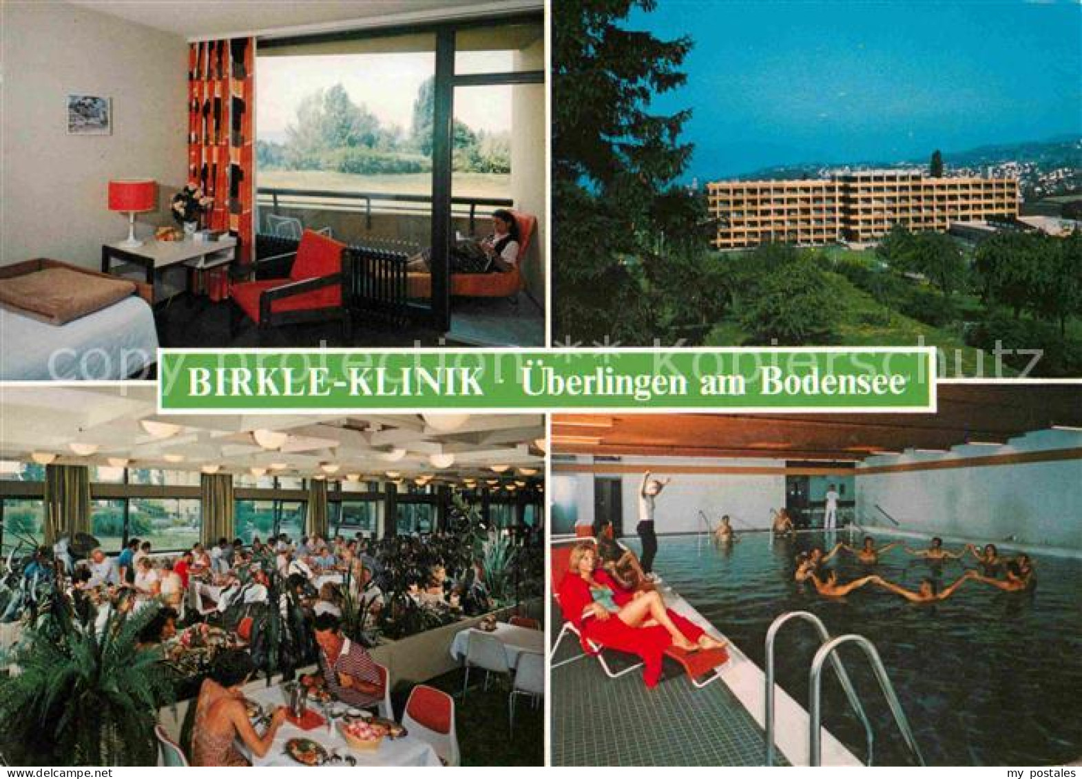 72707294 Ueberlingen Bodensee Birkle Klinik Speisesaal Hallenbad Ueberlingen - Überlingen