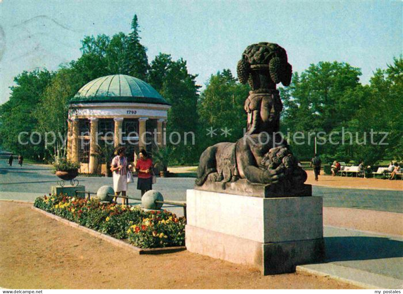 72707274 Frantiskovy Lazne Namesti Miru Frantiskuv Pramen Franzensbad - Czech Republic