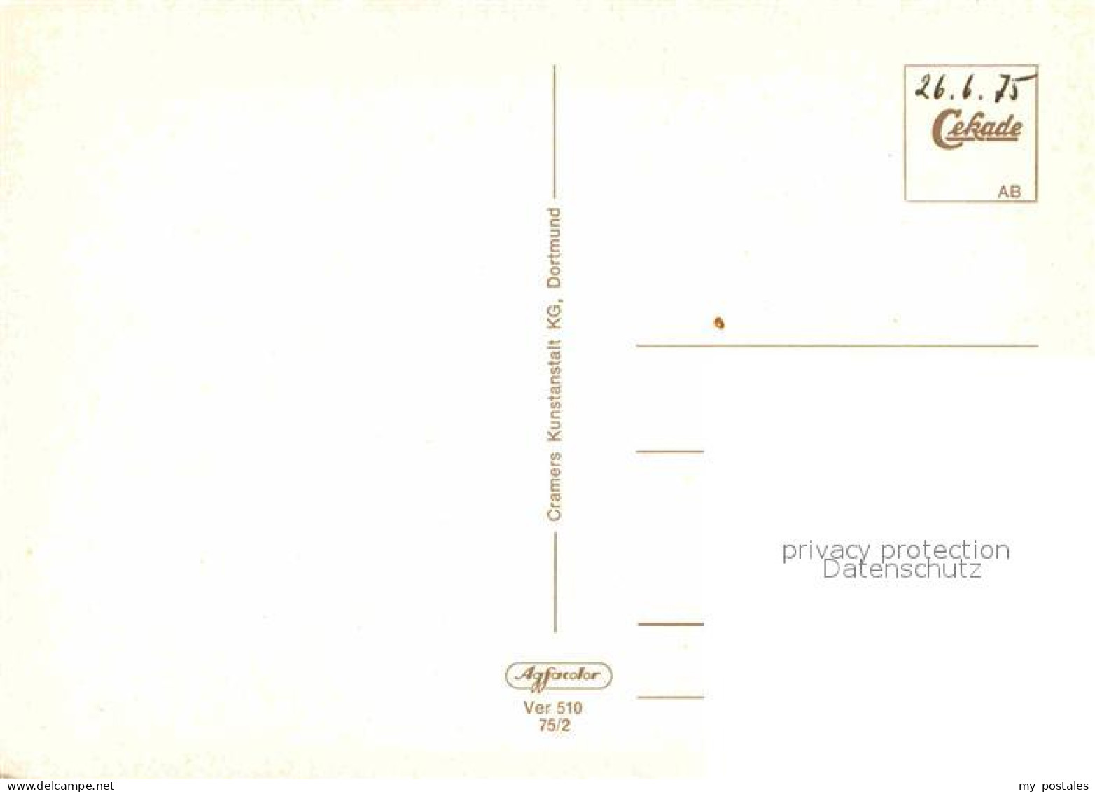 72707254 Verden Aller Rathaus Dom Rosengarten Schwimmbad Markt Jugendhof Sachsen - Sonstige & Ohne Zuordnung