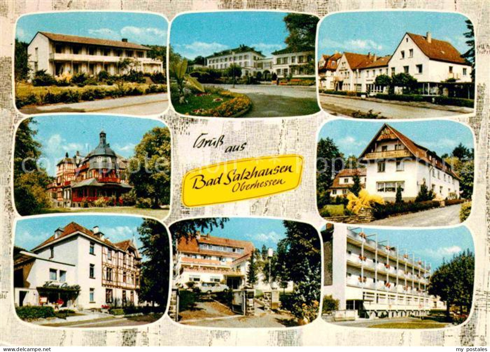 72707226 Bad Salzhausen Kurhotel Sachs Kurhaus Jaeger Haus Christiansruh Tannenh - Autres & Non Classés