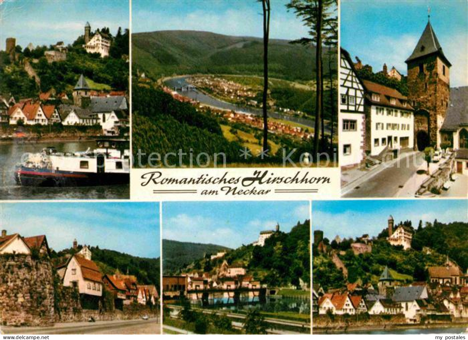 72707184 Hirschhorn Neckar Teilansichten Hirschhorn (Neckar) - Andere & Zonder Classificatie