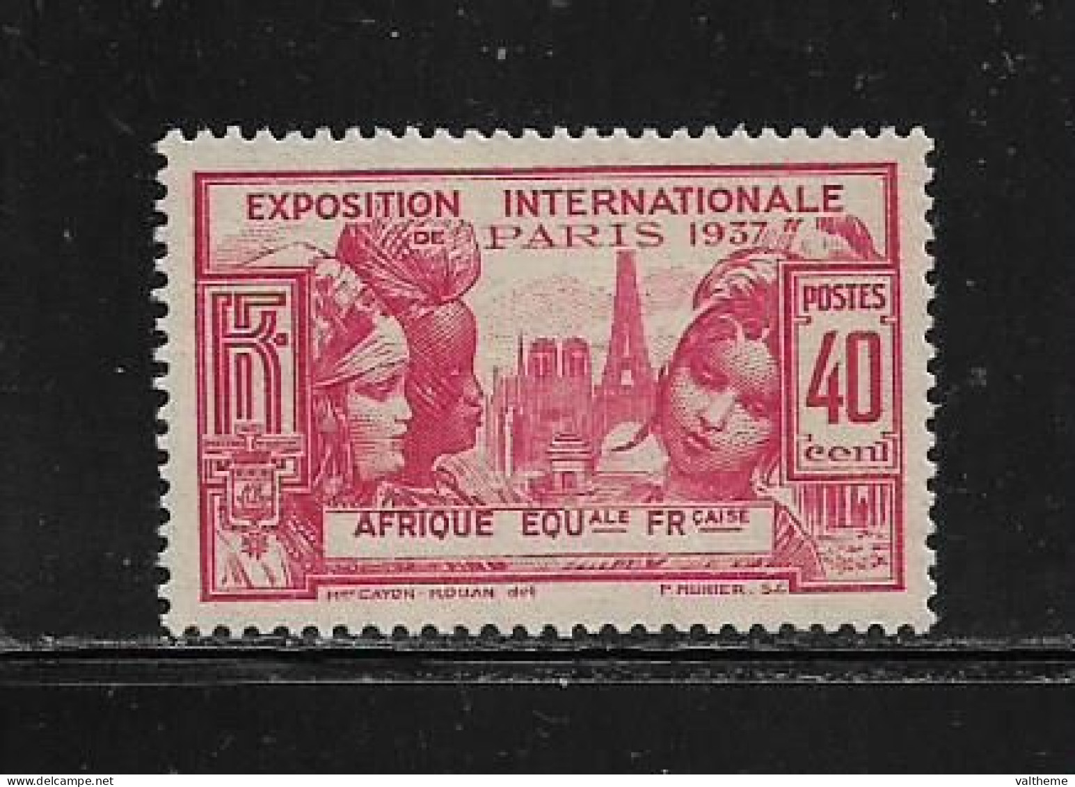 A.E.F.  (  DIV - 628 )   1937   N° YVERT ET TELLIER      N° 29    N* - Neufs