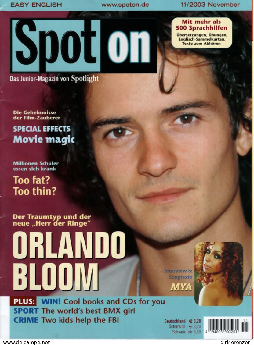 Spot On Magazine Germany 2003-11 Orlando Bloom - Non Classés