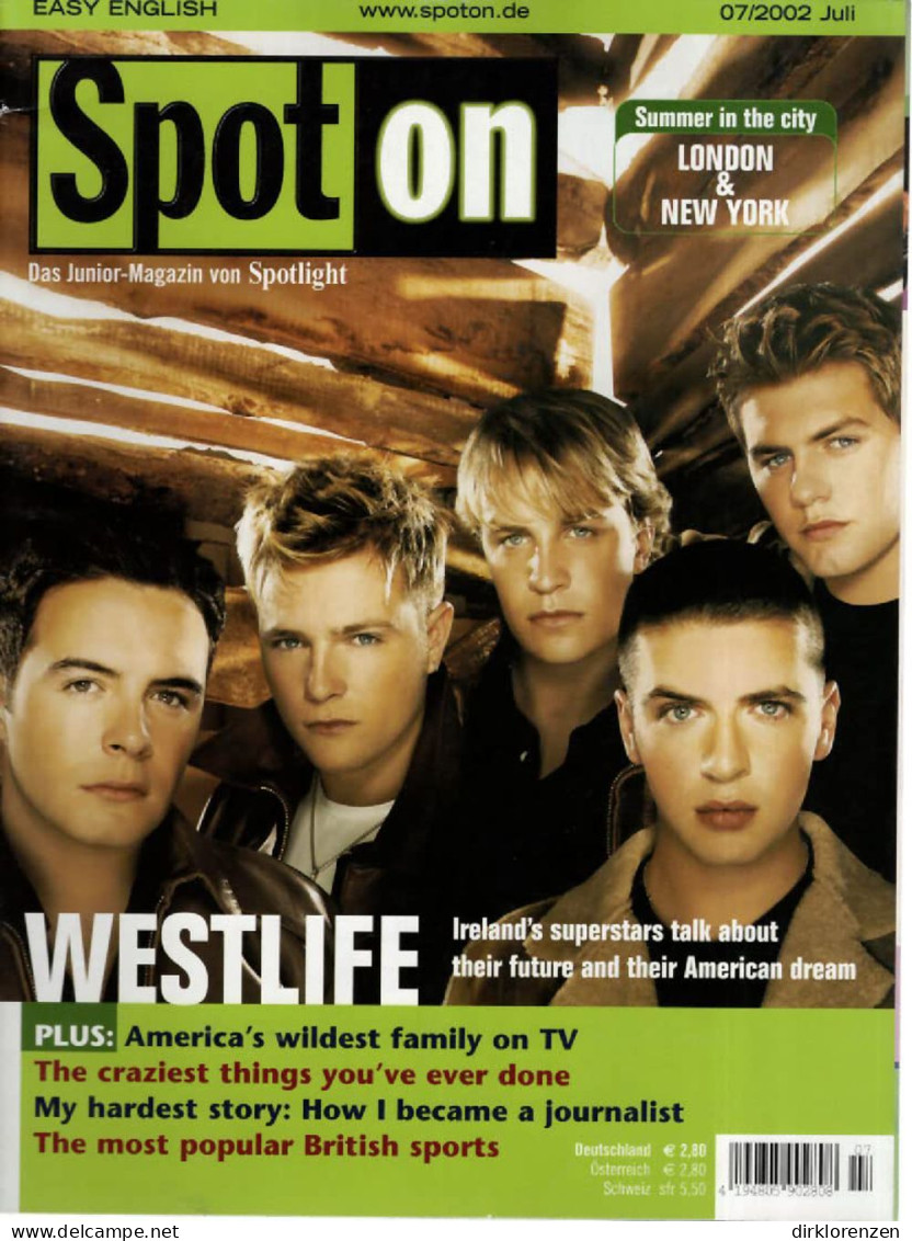 Spot On Magazine Germany 2002-07 Westlife - Non Classés