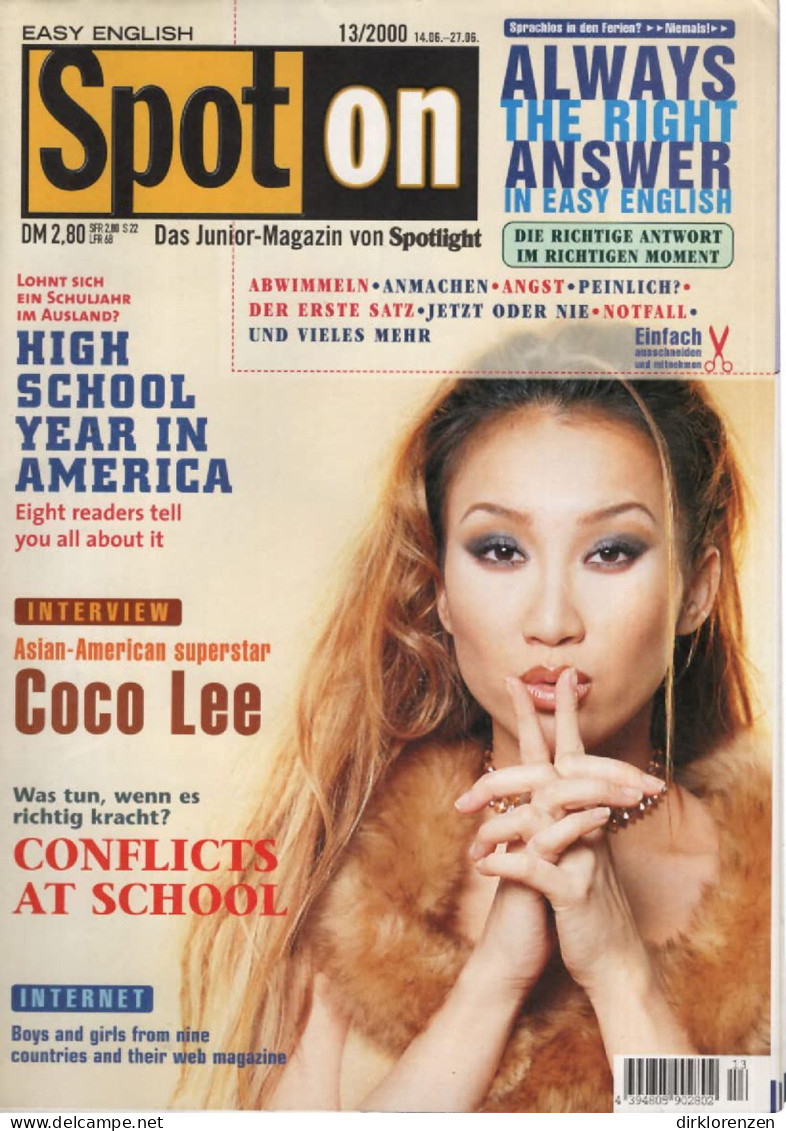 Spot On Magazine Germany 2000-13 Coco Lee - Non Classés