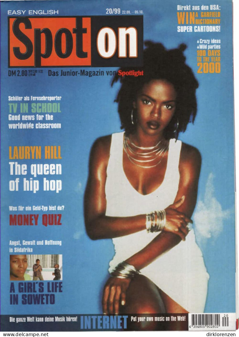 Spot On Magazine Germany 1999-20 Lauryn Hill - Non Classés