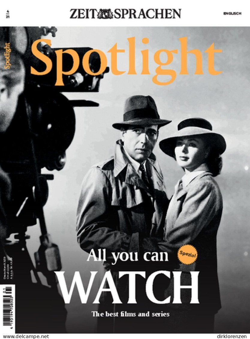 Spotlight Magazine Germany 2021-04 Humphrey Bogart Ingrid Bergman  - Ohne Zuordnung