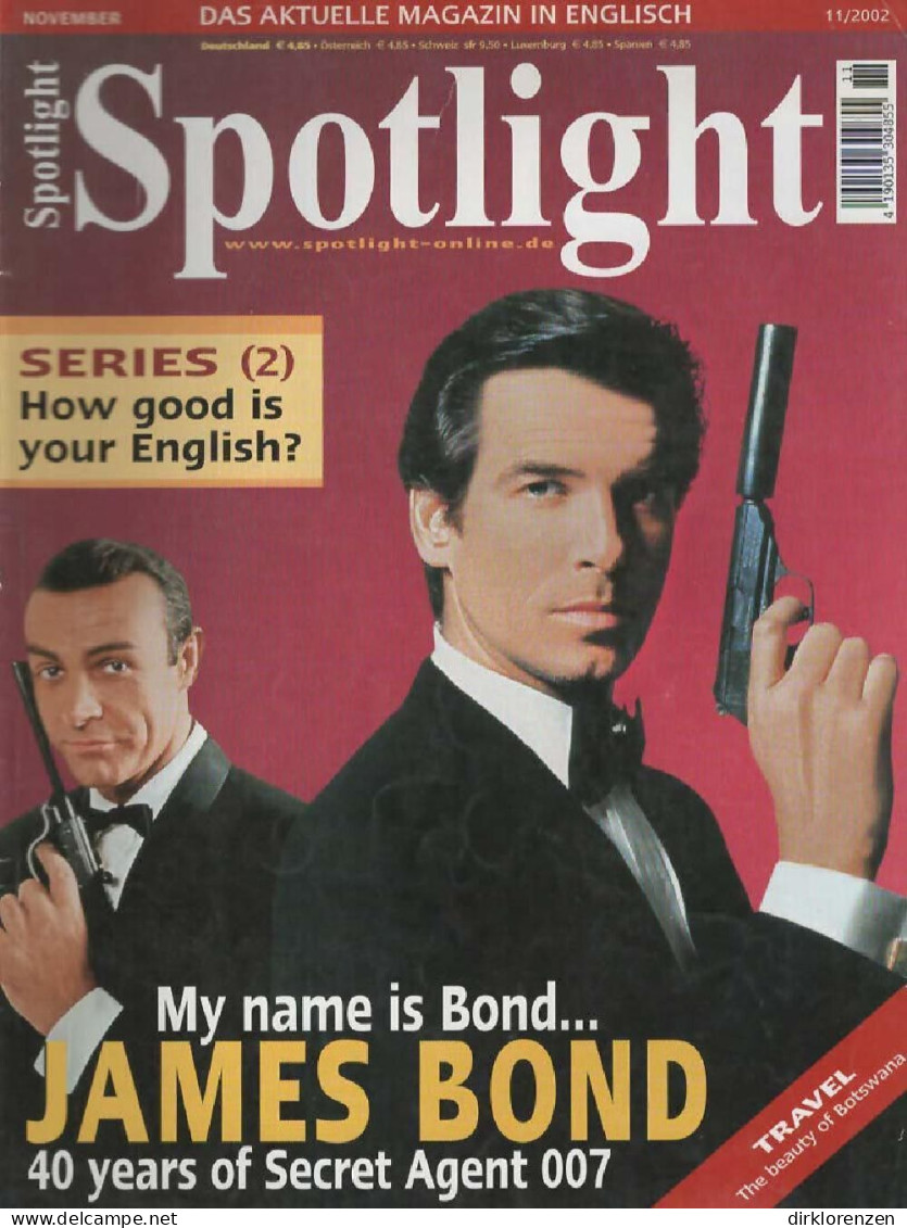 Spotlight Magazine Germany 2002-11 James Bond Sean Connery  - Ohne Zuordnung