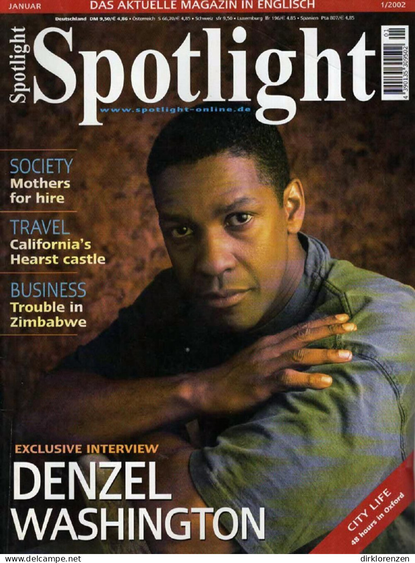 Spotlight Magazine Germany 2002-01 Denzel Washington - Unclassified