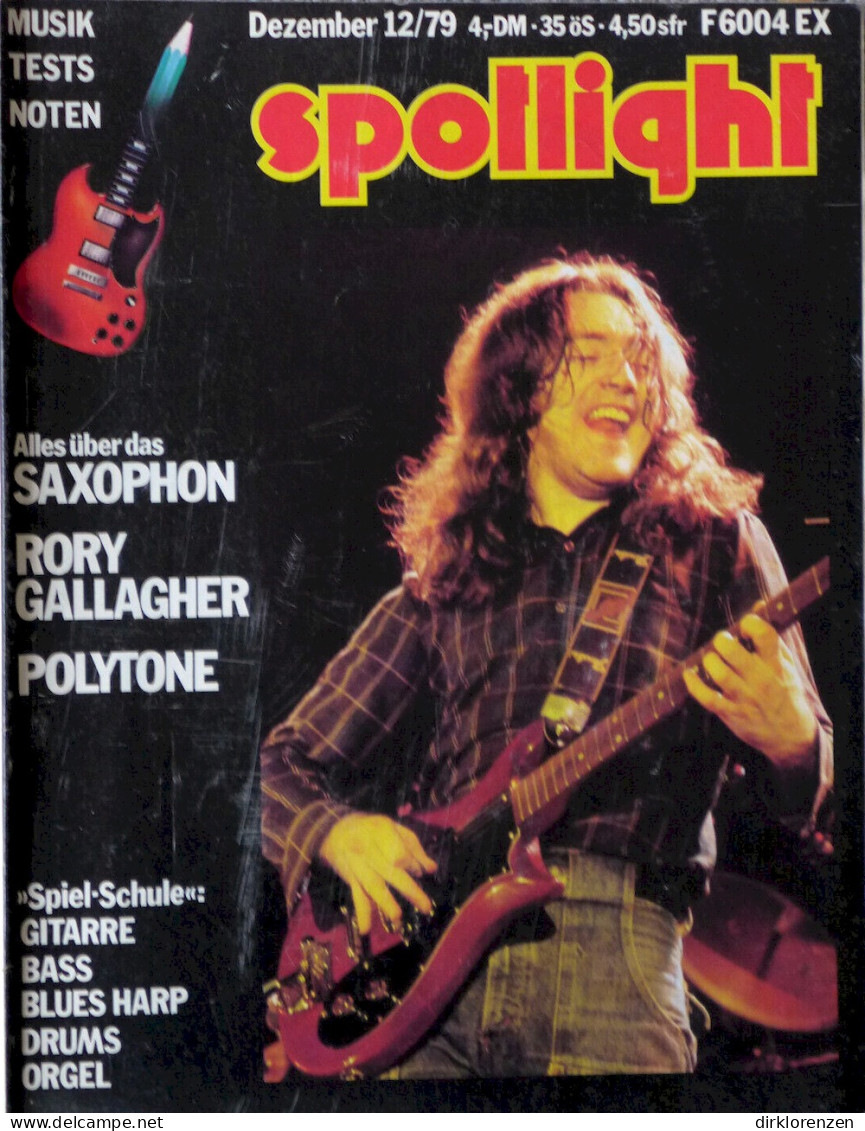 Spotlight Magazine Germany 1979-12 Rory Gallagher Bitch Polytone - Ohne Zuordnung