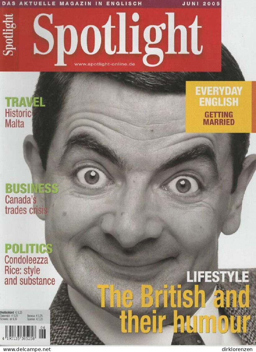Spotlight Magazine Germany 2005-06 Mr. Bean Monty Python  - Unclassified