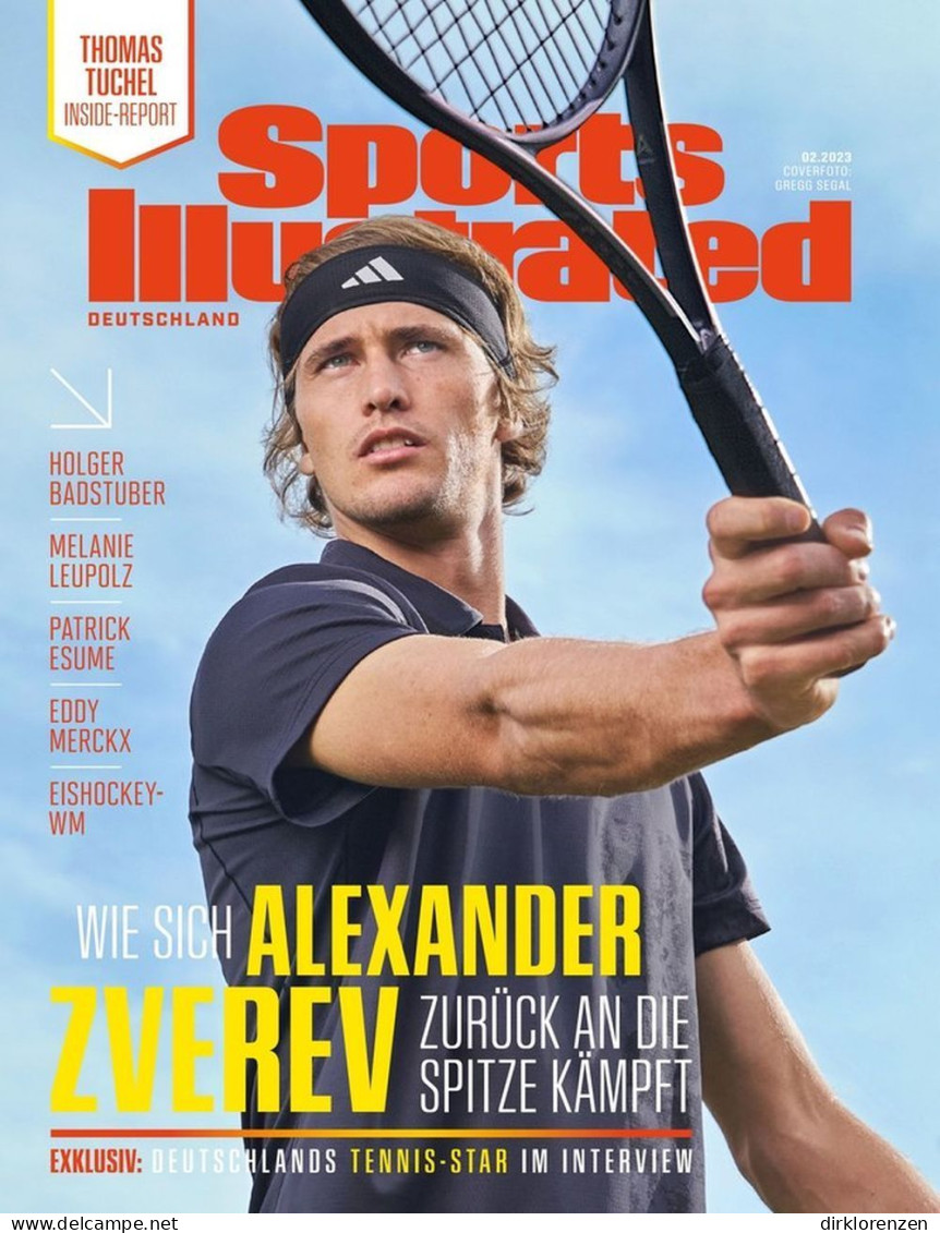 Sports Illustrated Magazine Germany 2023-02 Alexander Zverev - Ohne Zuordnung