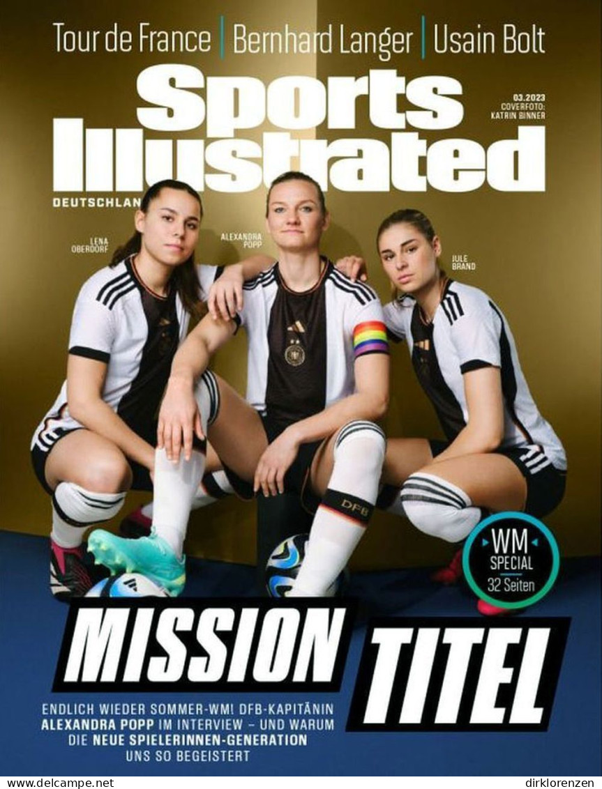 Sports Illustrated Magazine Germany 2023-03 Alexandra Popp Jule Brand Lena Oberdorf - Unclassified