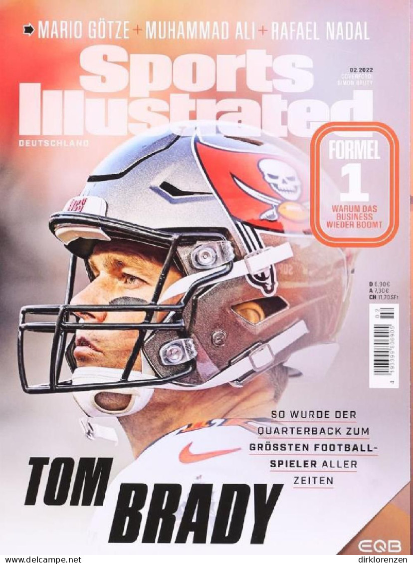 Sports Illustrated Magazine Germany 2022-02 Tom Brady Muhammad Ali VERY GOOD - Ohne Zuordnung