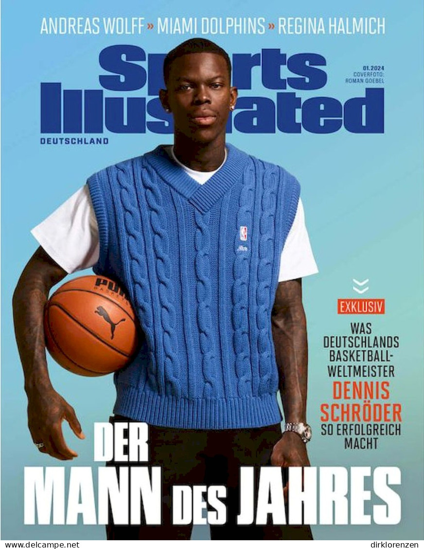 Sports Illustrated Magazine Germany 2024-01 Dennis Schröder Miami Dolphins - Unclassified