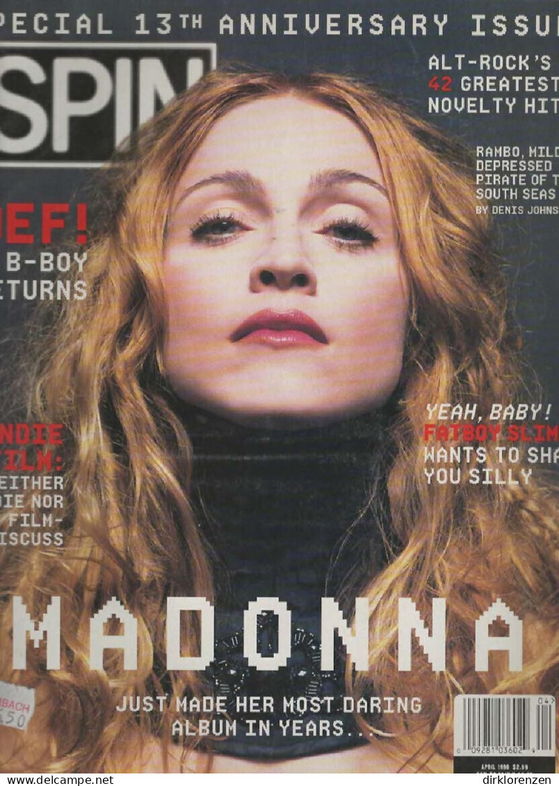 Spin Magazine USA 1998-04 Madonna  - Ohne Zuordnung