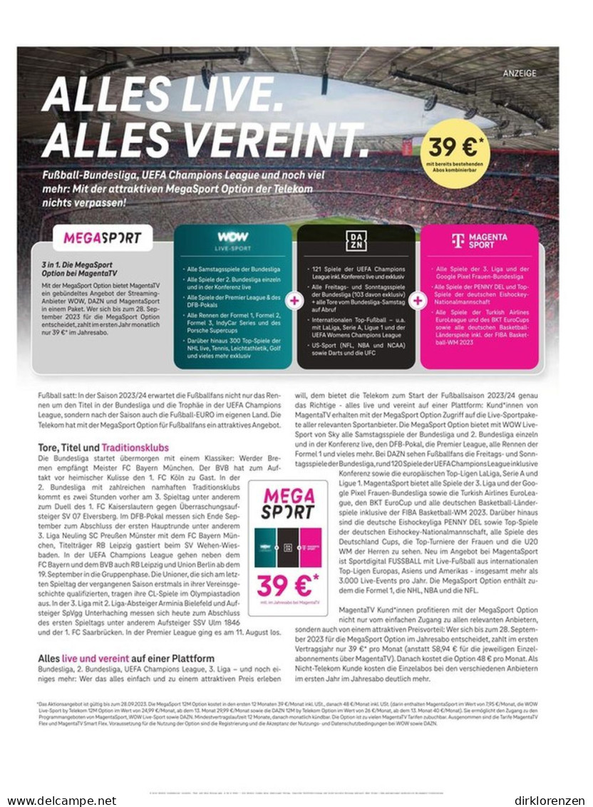 Sport Bild Magazine Germany 2023-33 Harry Kane Bellingham Tuchel Khedira