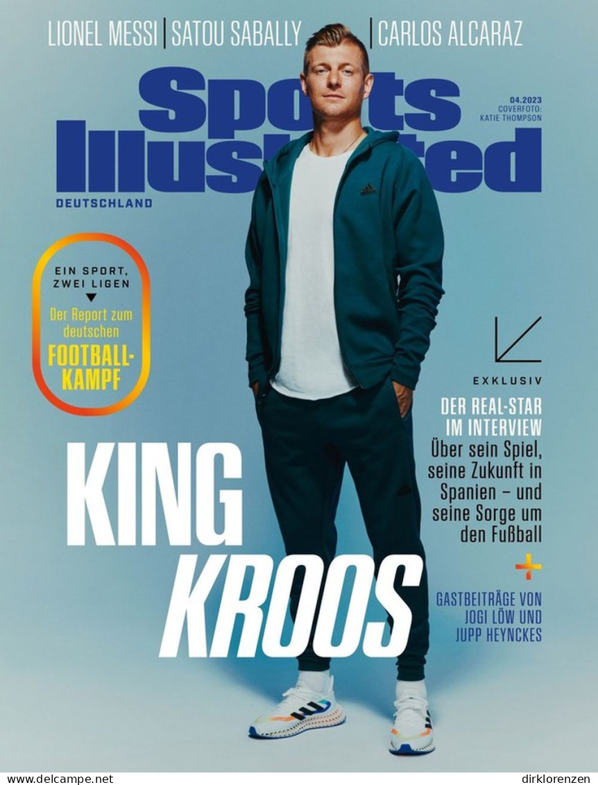 Sports Illustrated Magazine Germany 2023-04 Toni Kroos Satou Sabally - Unclassified