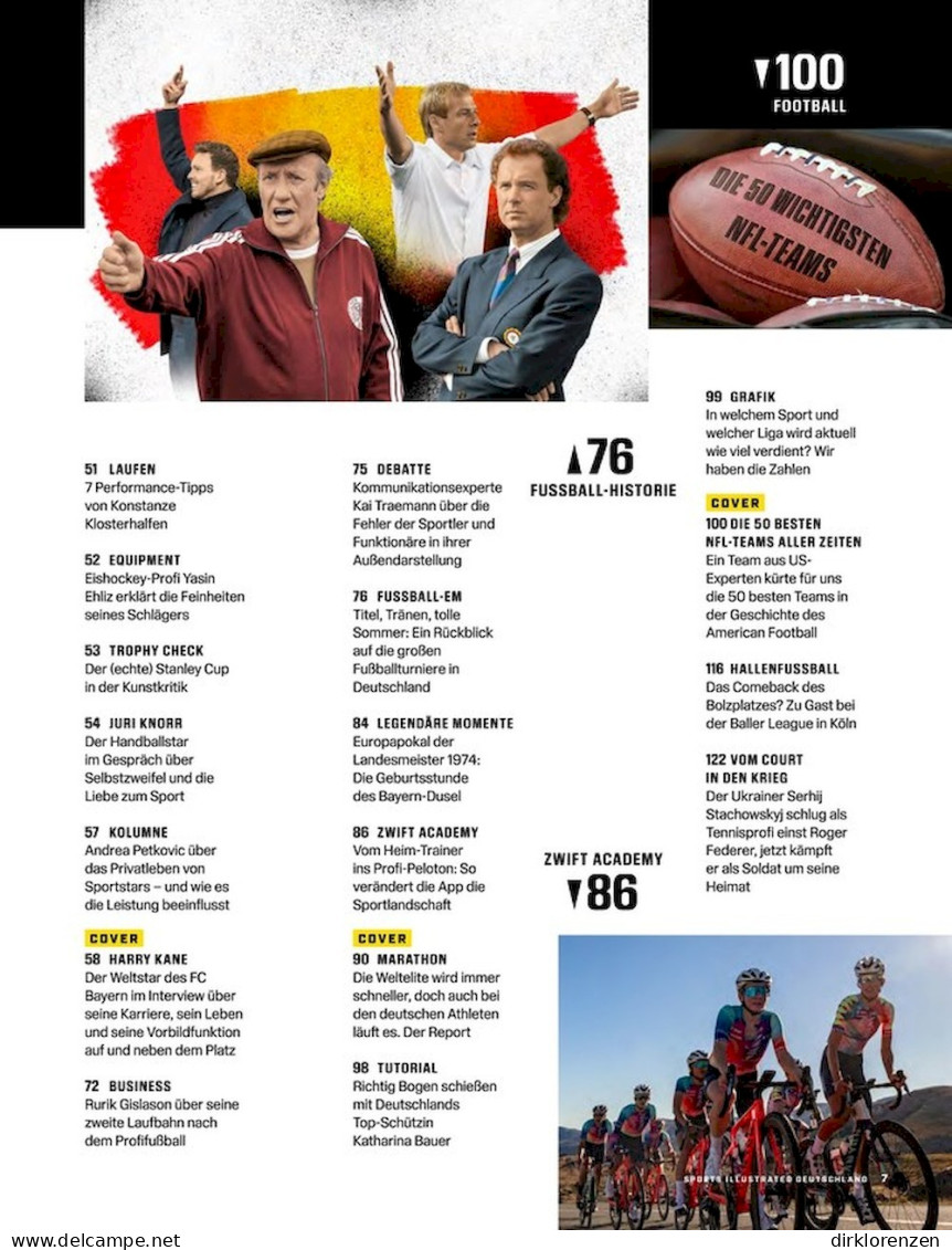 Sports Illustrated Magazine Germany 2024-02 Harry Kane Juri Knorr