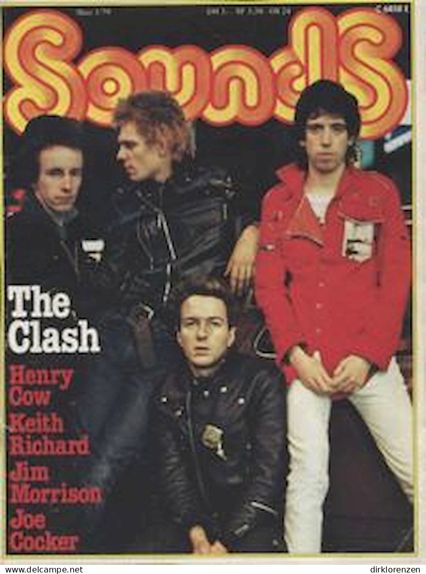 Sounds Magazine Germany 1979-03 The Clash Henry Cow Keith Richards Jim Morrison - Ohne Zuordnung