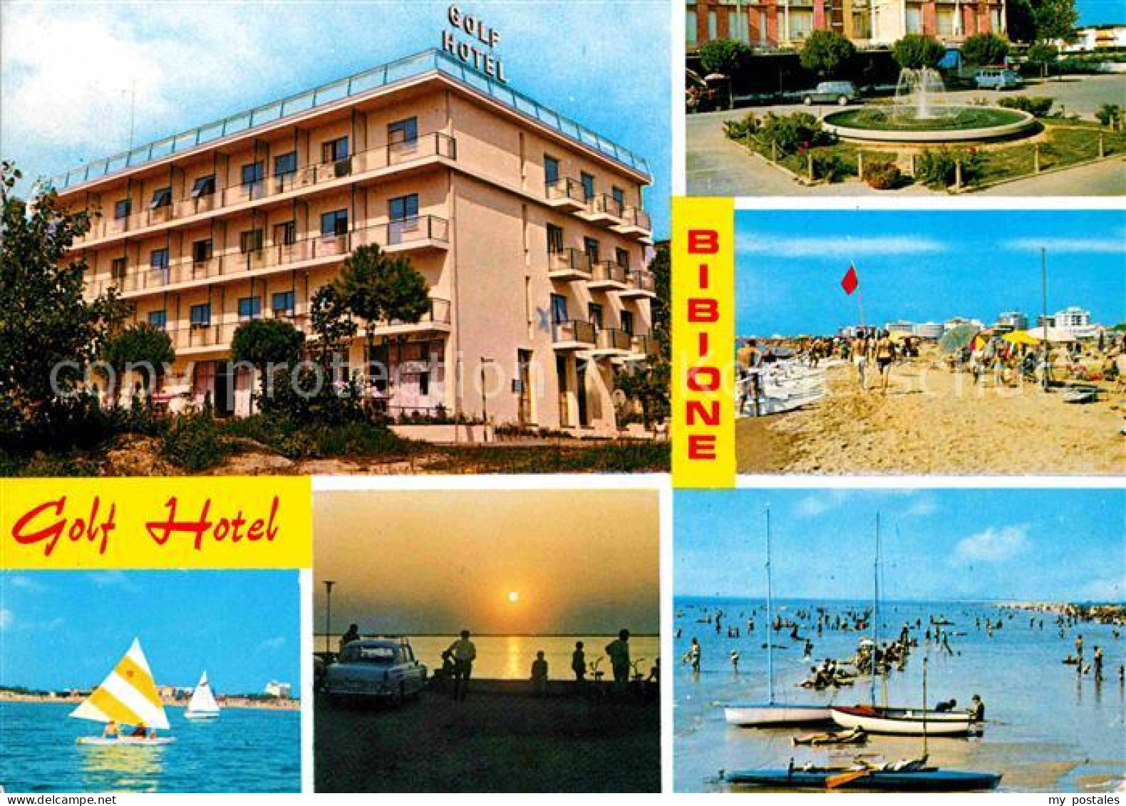 72707067 Bibione Spiaggia Golf Hotel Segeln Sonnenuntergang Am Meer Bibione - Other & Unclassified